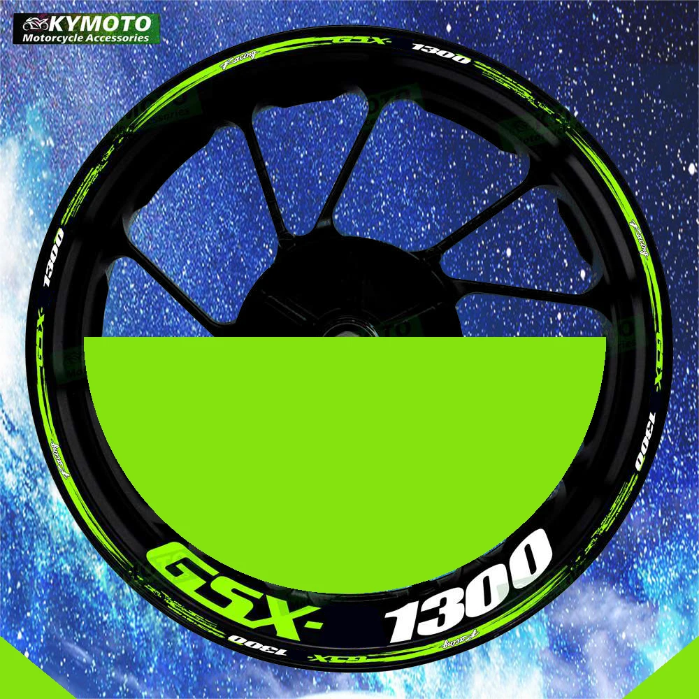 

Для GSX1300R GSX1300 R аксессуары для мотоциклов 17-дюймовые наклейки на передние и задние колеса, наклейки на обтекатели, украшения