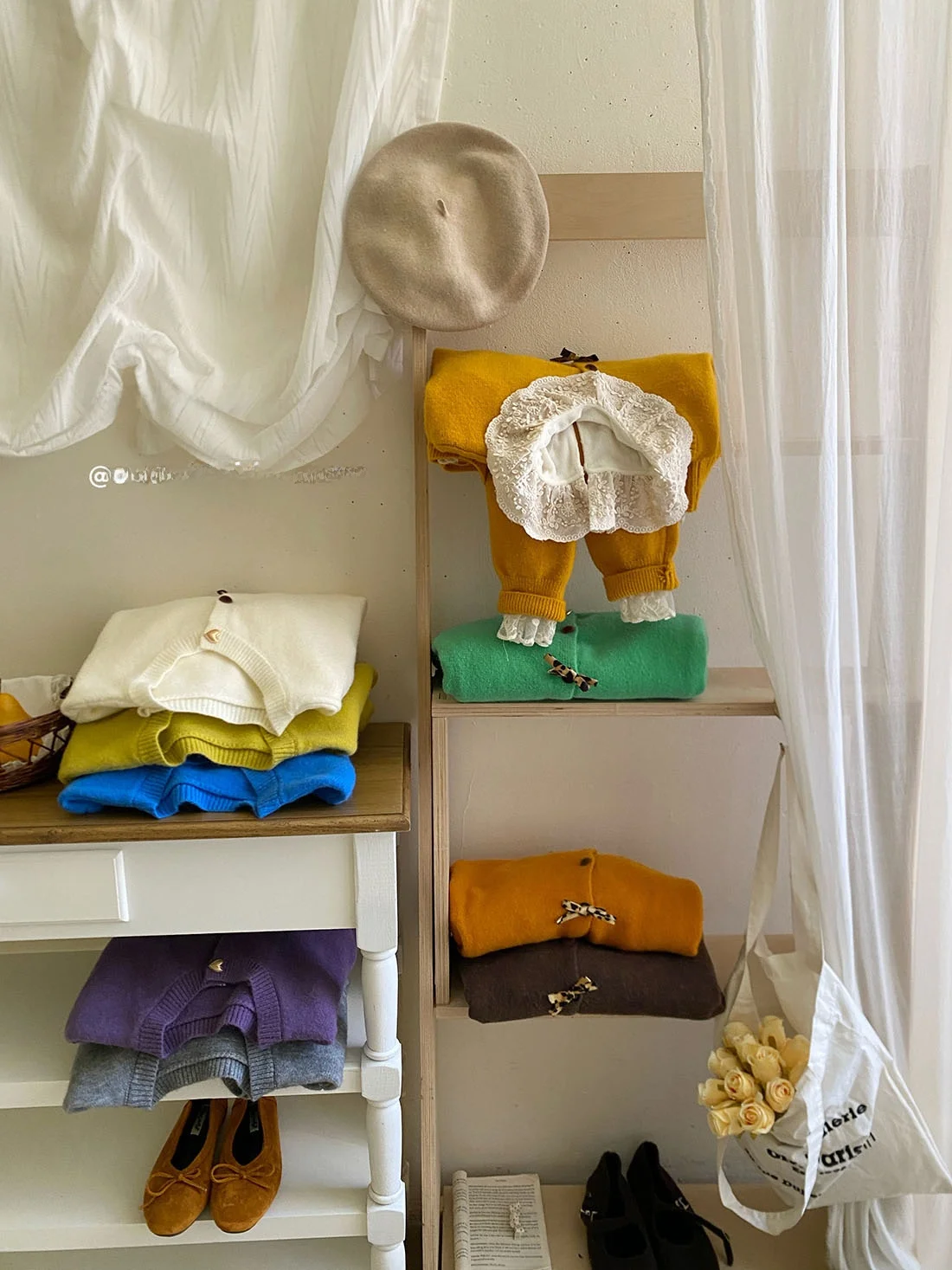 

Korean Sle Unique Leopard Print Knitted Sweater Coat Women's Autumn Winter Button down Knot Casual Faion