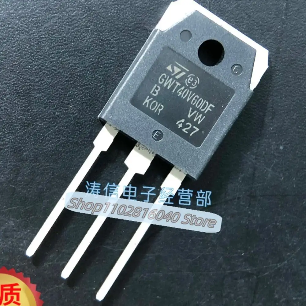 10PCS/Lot GWT40V60DF  IGBT 40A 600V  Best Quality Imported Original Spot