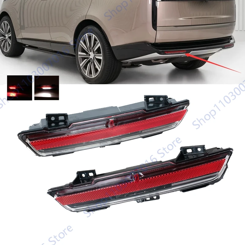 Car Rear Bar Light Signal Lamp For Land Rover Range Rover Vogue 2022-2024 Rear Bumper Tail Light Reflector LR152299 LR152295