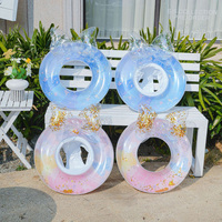 Rooxin Baby Swim Ring Tube Inflatable Swimming Ring Seat For Kid Swimming Circle Float Swim Pool Beach Water Play Equipment