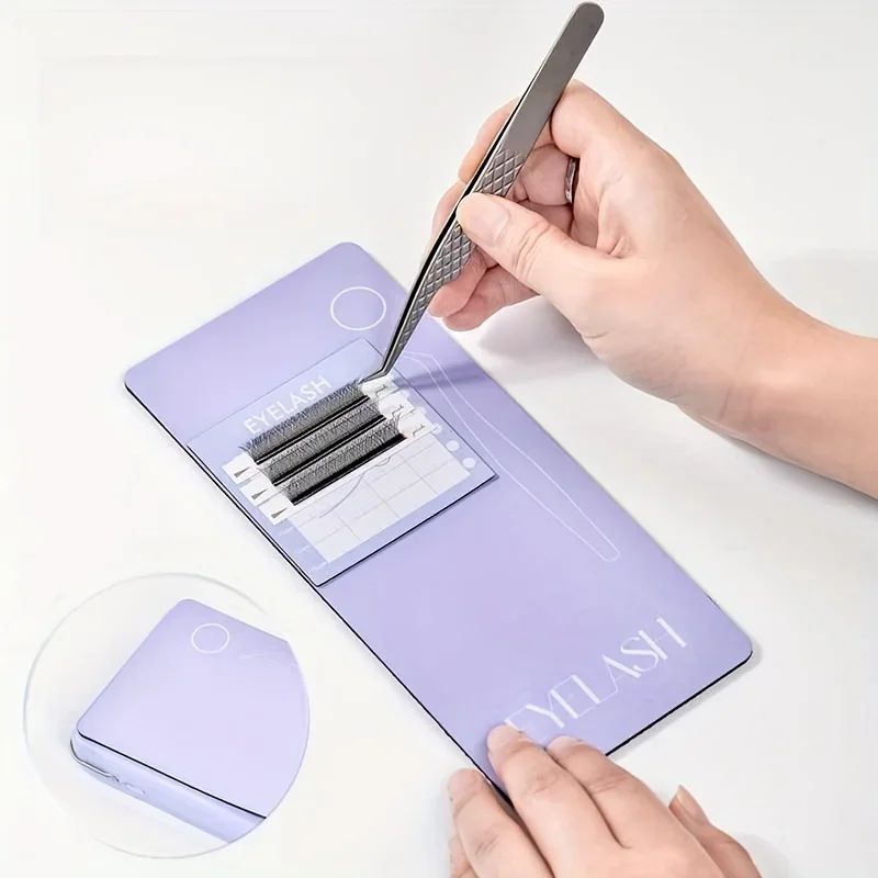 Professionelle Wimpern-Techniker-Ausrüstung: Magnetische Wimpern-Präsentationstafel, Wimpernaufbewahrungsbox, Anbringungswerkzeuge, Professionelles Salon-Künstler-Zubehör – Detail 4