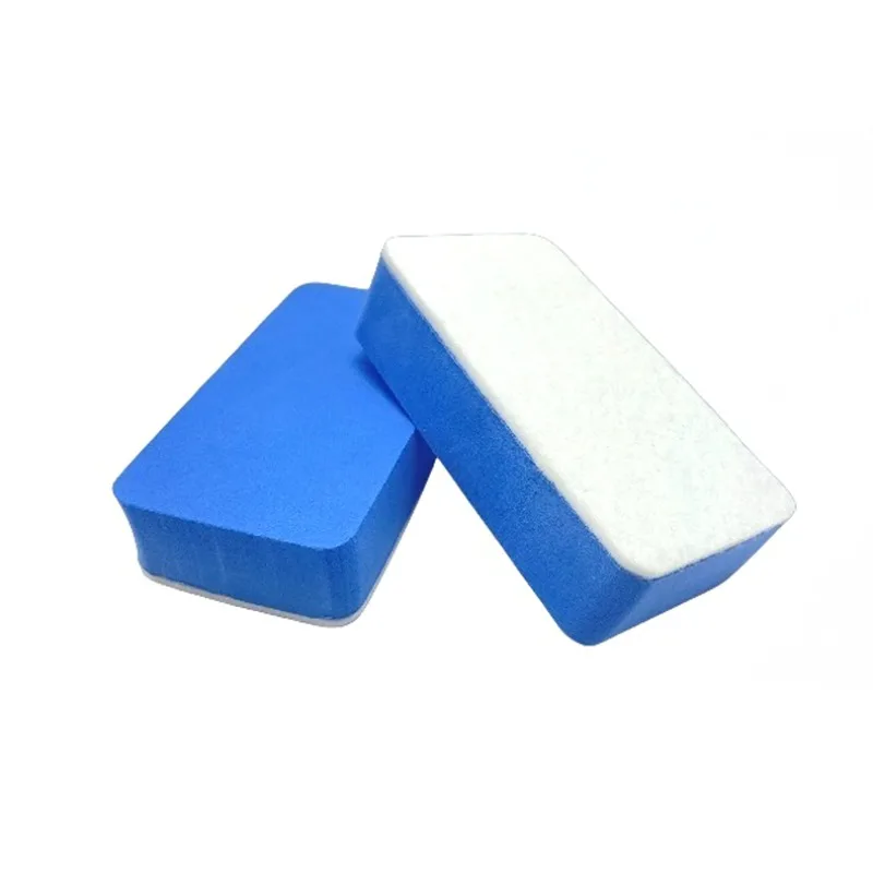 Car Glass Oil Film Cleaning Sponge Wiper Polishing Sponges Car Windshield Wool Felt Brush Oil Dusty Removal Tools Accessories