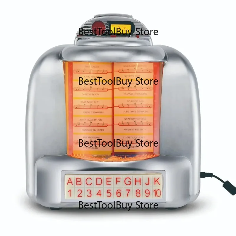 

Mini Desktop Jukebox True Jukebox Feature with Radio USB SD Playback & Bluetooth Consumer Electronics