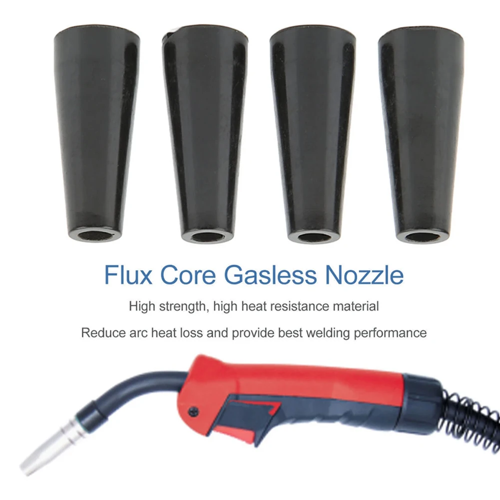 

MIG Welding Nozzles Flux Airless Nozzles Metal Processing Activities Flexible Fit Friction Resistance Reduction