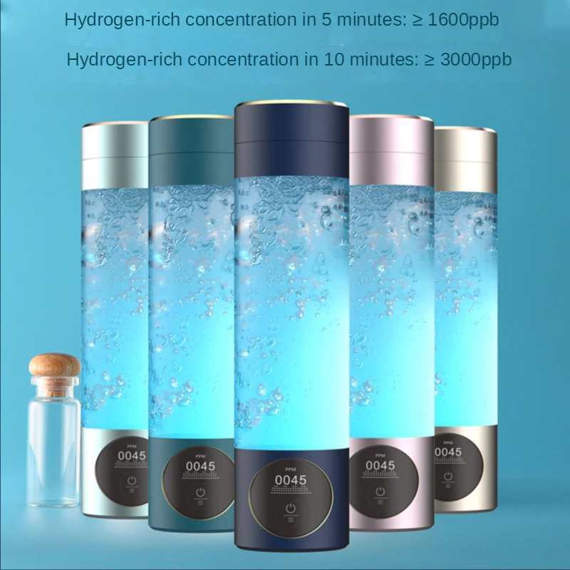 2022 SPE&PEM High Concentration Hydrogen Water Generator Hydrogen Water Generator Bottle With LED Screen Hydrogen-rich Water Cup