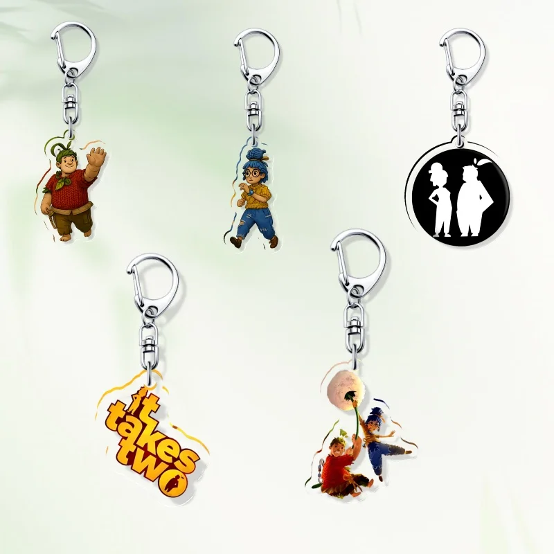 It TAKE  Cody and May Game Related Keychain Acrylic Keychain Model Cosplay Charm Characters Ornament Accessories Goods Lovely