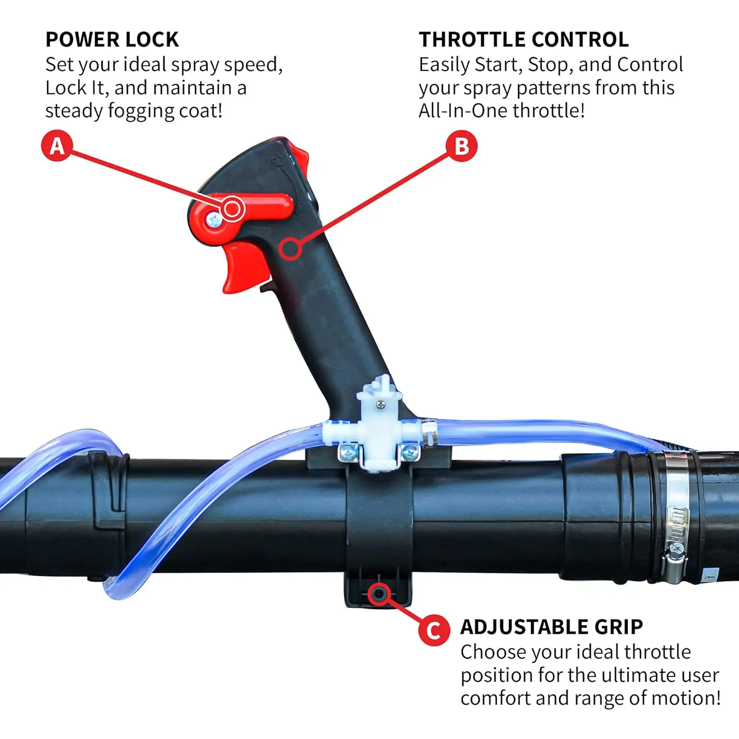 Mochila Fogger Pulverizador, Leaf Blower, ULV Machine for Garden, Pulverização com Motor a Gás