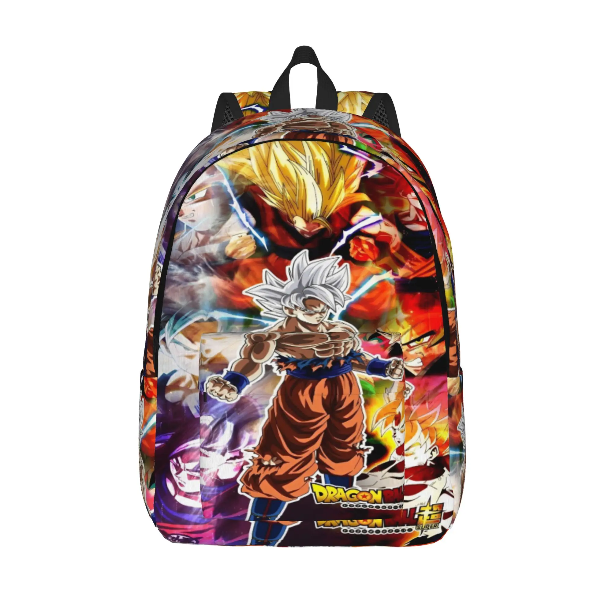 

dragon goko dragonballz dragonball Teenage Backpack Durable High School Business Daypack for Men Women Laptop Canvas Bags