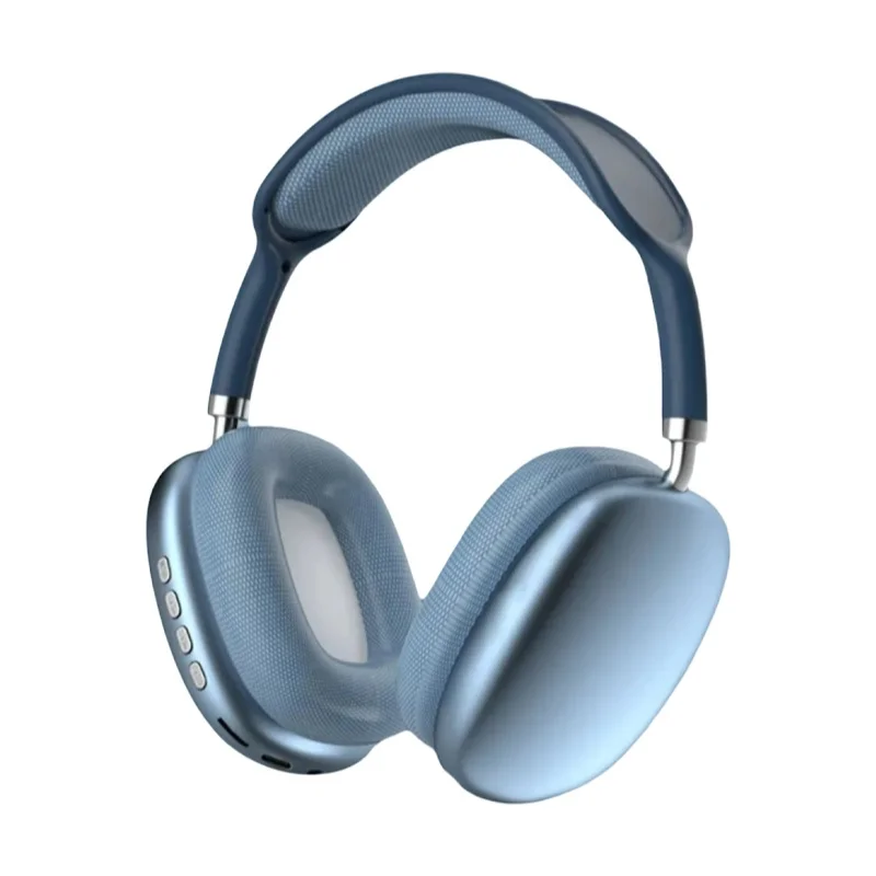 2027 NEW Bluetooth 5.4 Over-Ear Headphones Foldable Portable Metal Mesh Wired Wireless Dual Mode for Travel Study Sports Music
