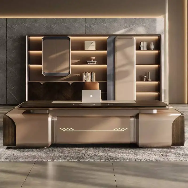 Equipment Laptop Office Desk Computer Vanity Makeup Essentials Office Desk Workstation Accessories Schreibtisch Luxury Furniture