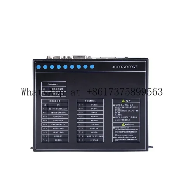 New RS485 1KW-3KW AC Servo Drive Controller for Industrial Automation Motor Control