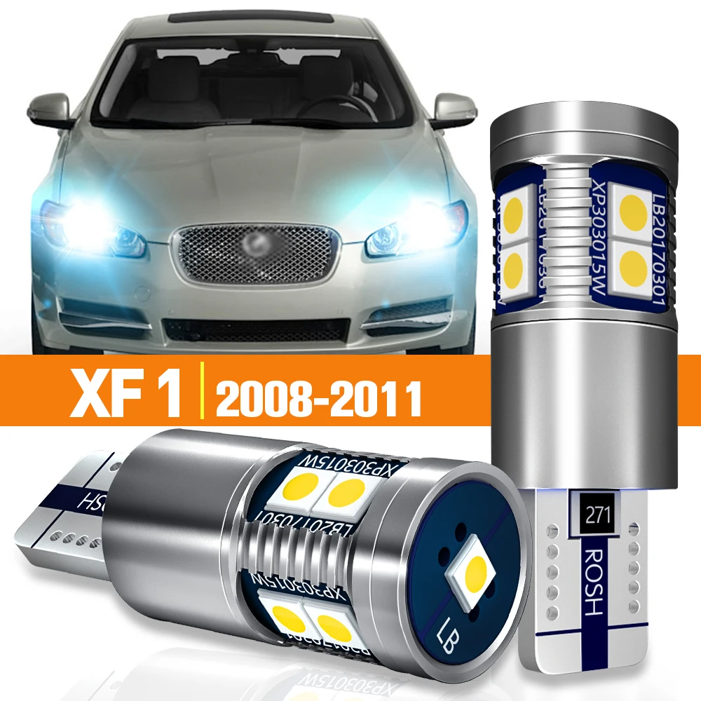 2pcs LED ที่จอดรถ Clearance Light สําหรับ Jaguar XF 1 2008 2009 2010 2011 อุปกรณ์เสริม CANbus โคมไฟ