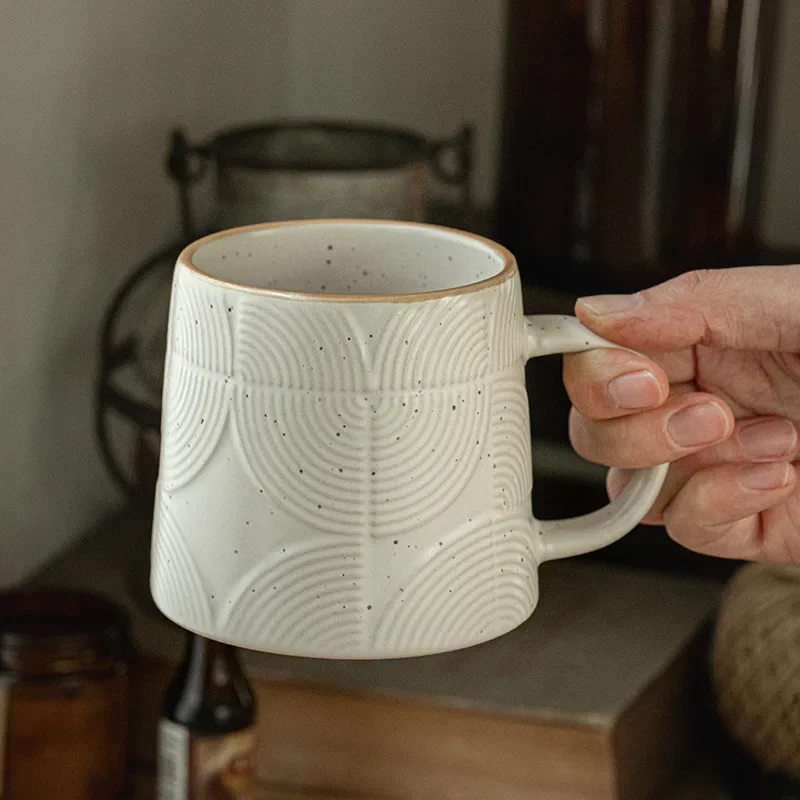 

Handmade cups with high aesthetic value, vintage ceramic cups, coffee cups, Chinese ceramic drinking utensils