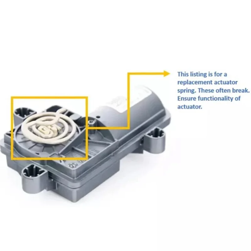 

AASS-1 PCS электронный привод выпускного клапана пружина 8R0133246A/B серебристый металл для VW Golf MK7 Passat Tiguan A3 A6 A7 A8 TT