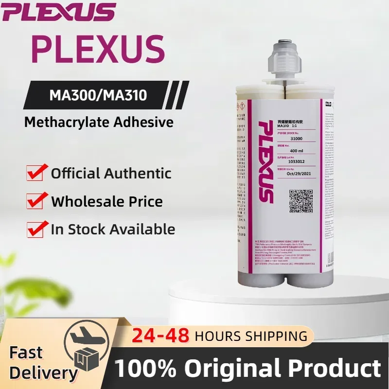

Plexus MA300 MA310 Structural Adhesive For Plastic Metal Composite Assembly 400ML - Original Product