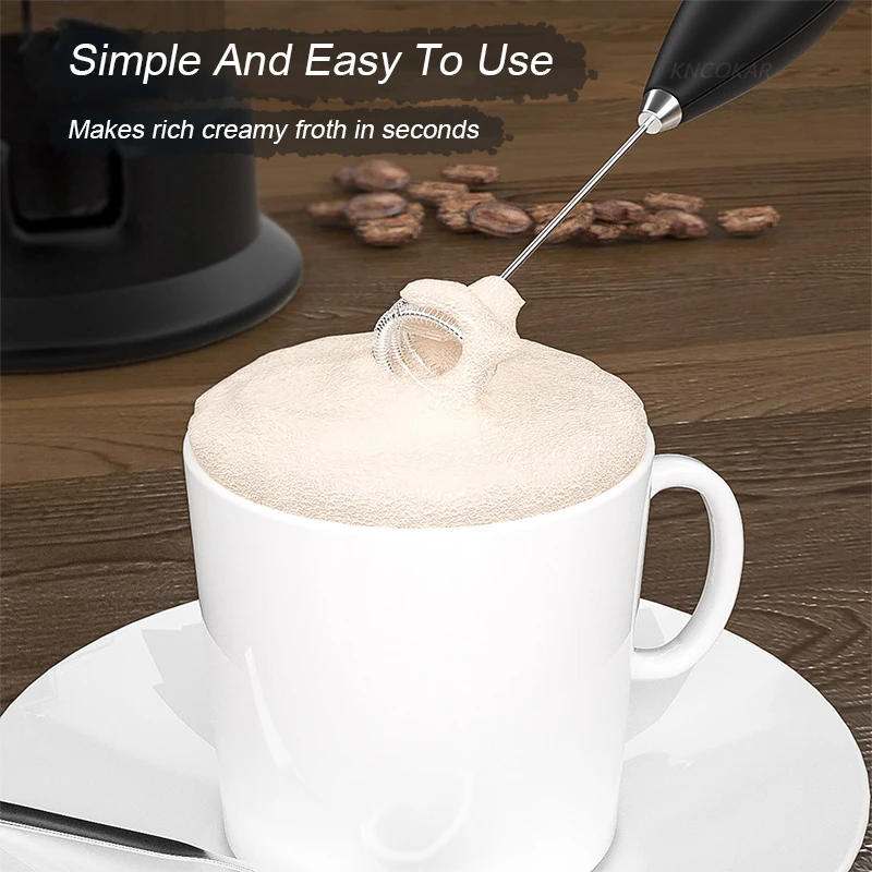 عصا خفقت كهربائية صغيرة محمولة باليد ، خفاقة قهوة صغيرة منزلية للخبز ، خفاقة بيض سوط ، خفاقة مطبخ مسحوق حليب