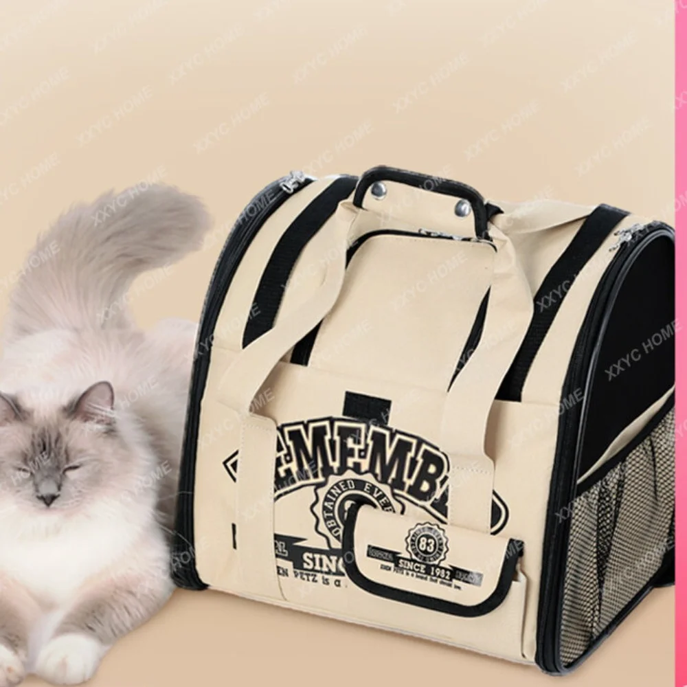 

Pet Backpack Dogs and Cats Summer Backpack Small and Medium Sized Pet Outing Carry Bag Foldable Backpack