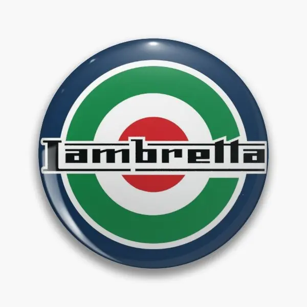 Lambretta Shirt Sticker Decal Hoodie  Soft Button Pin Collar Fashion Metal Hat Women Gift Creative Funny Brooch Clothes Decor