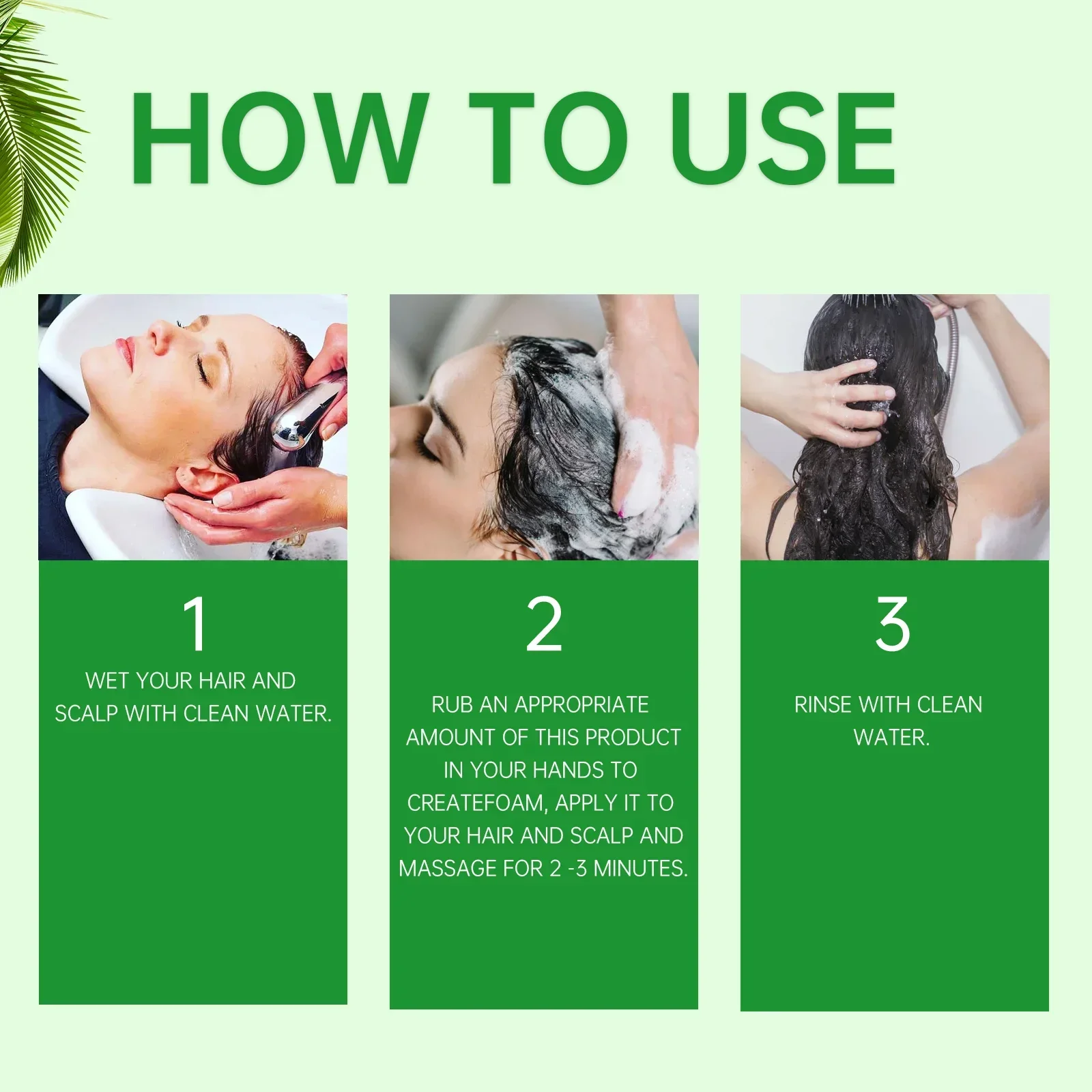 Natural Rosemary & Batana Oil Strengthening Shampoo 300ml - For Hair Growth & Thickness, Frizz Control, Scalp Nourishment - view 5