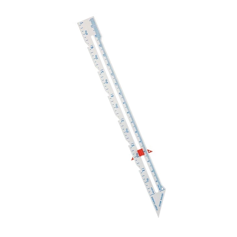 Quiltmeter Liniaal Naaien Meetinstrument Naaimeter Schuifmeter Stof Quiltliniaal voor handwerk