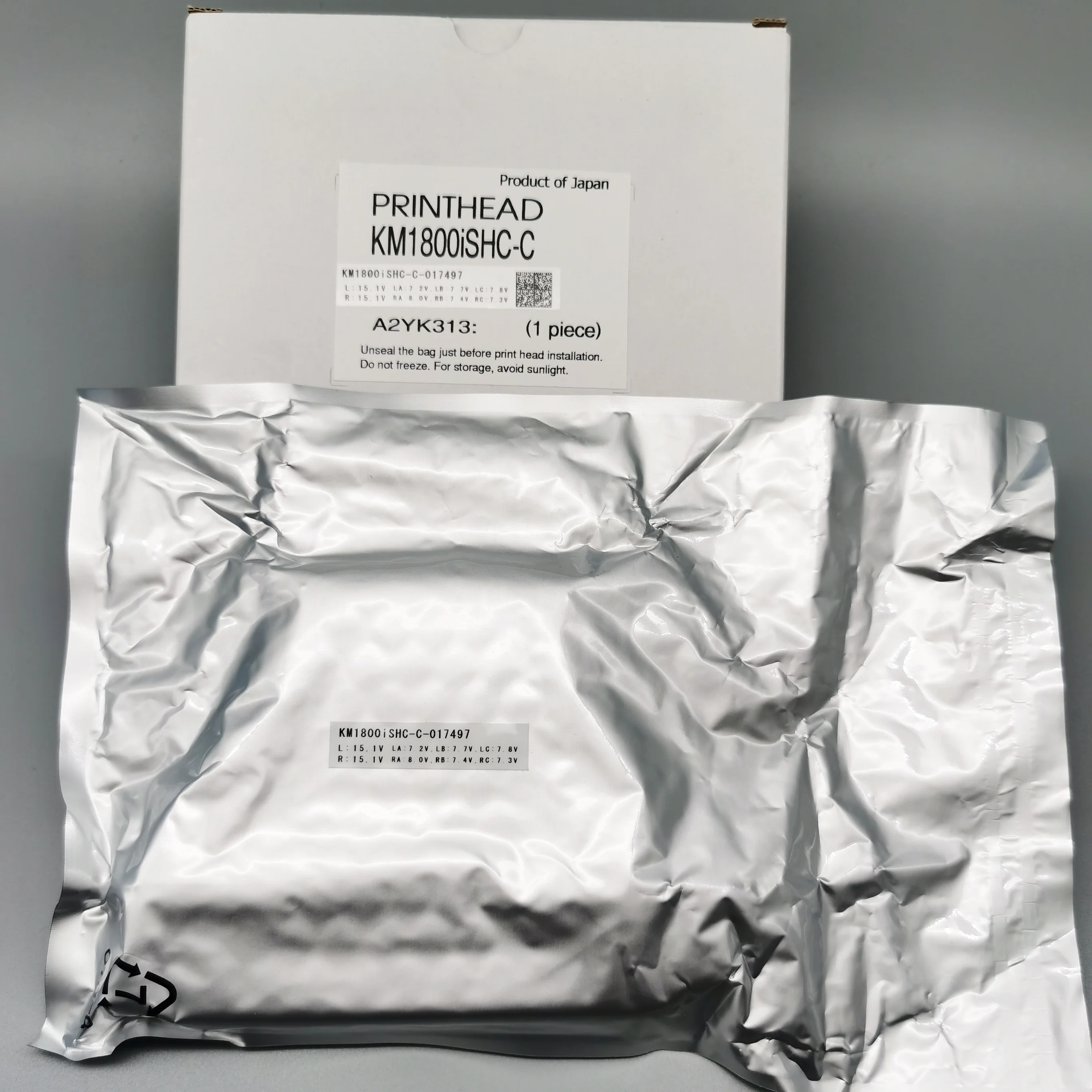 For UV Printer 100% New Original Konica KM1800 I SHC-C 3.5PL Printhead