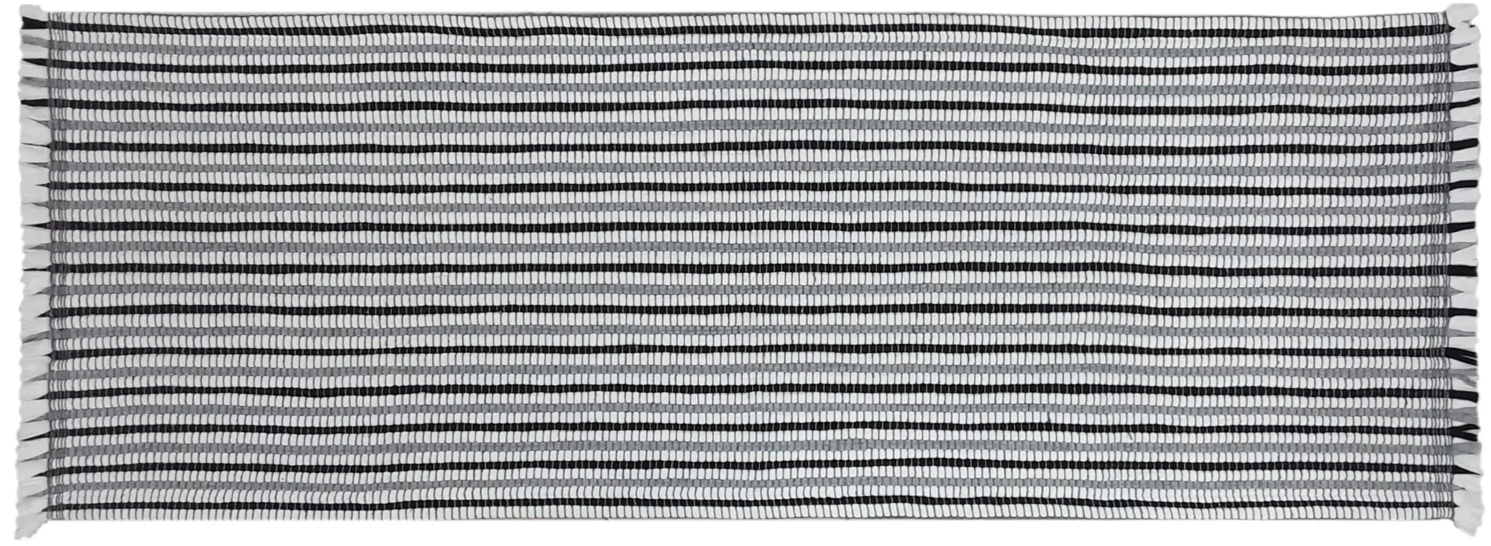 

Coastal Stripe Indoor Runner 20 X 60 – Blue, White & Black