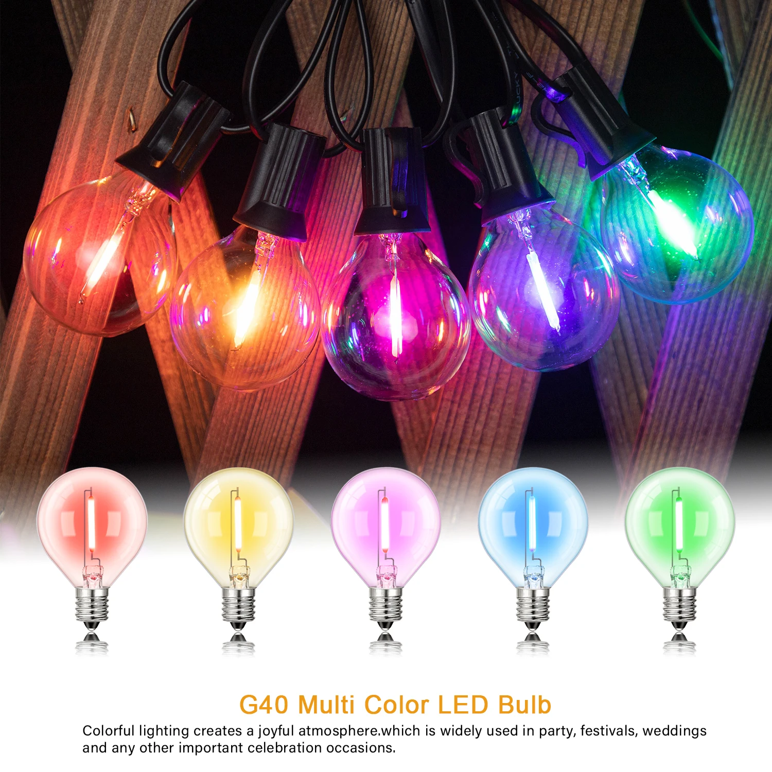 25 sztuk Szklanych Żarówek LED – Outdoor Lighting Glass Replacement recenzja i cena