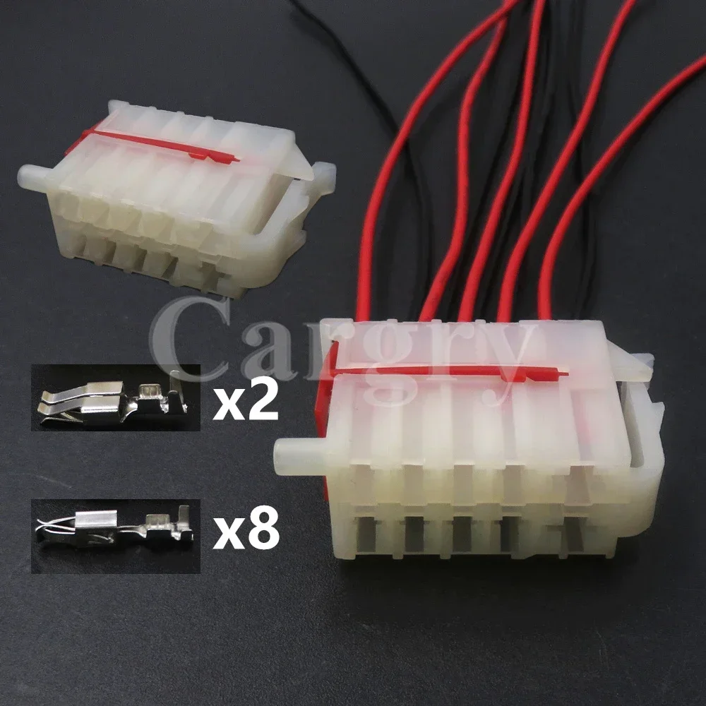 

1 Set 10P 357903971 928579 Car Accessories AC Assembly Auto Wire Cable Sockets Automobile Plastic Housing Plugs