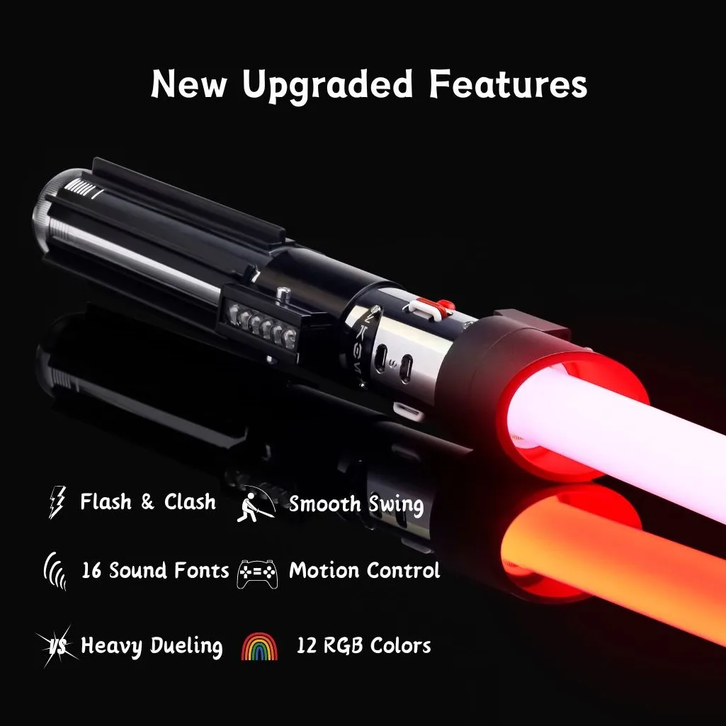 STARSABER Darth Vader EP5 Lightsaber Neopixel Smooth Swing Laser Sword Metal Hilt Jedi sword Cosplay Gift Darth Vader Replica