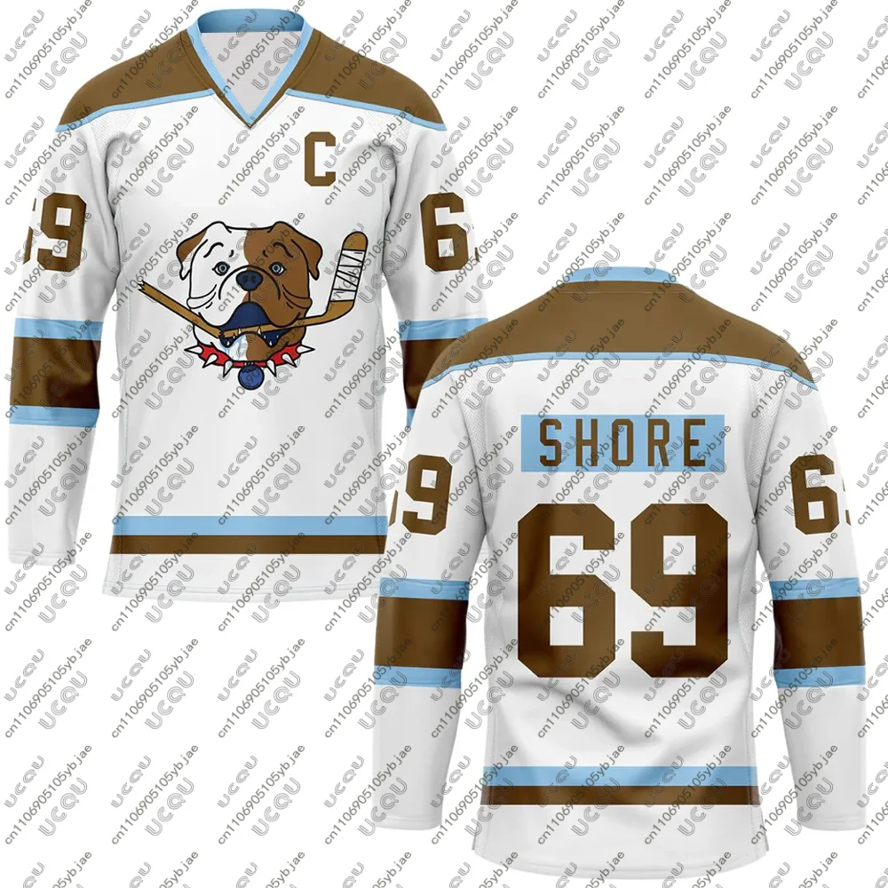 

2026 Hockey Jersey Tee Men Kids Male Shore Top Breathable Boy Sports Gift Top 69 Casual Breathable T Shirt B-Bulldogs B-Blue