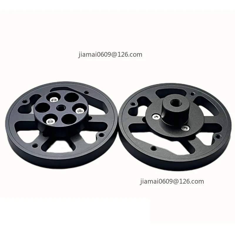 Optical Equatorial Mount Adapter Plate Black/Silver Color Randomly Supports EQ3EQ5 And Supports 3/8 Tripod