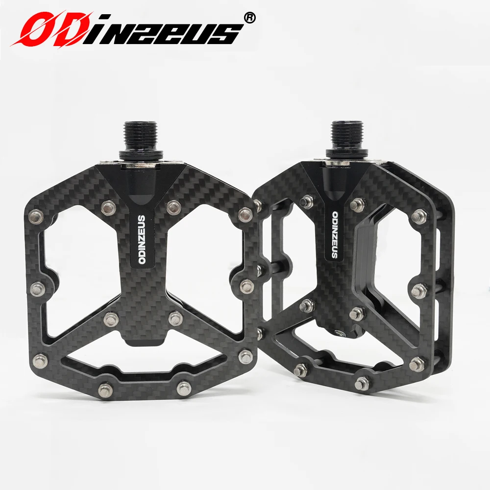 

ODINZEUS T800 carbon fiber pedals, MTB bicycle pedals, for enduro/downhill/trail, waterproof and non-slip bicycle pedals