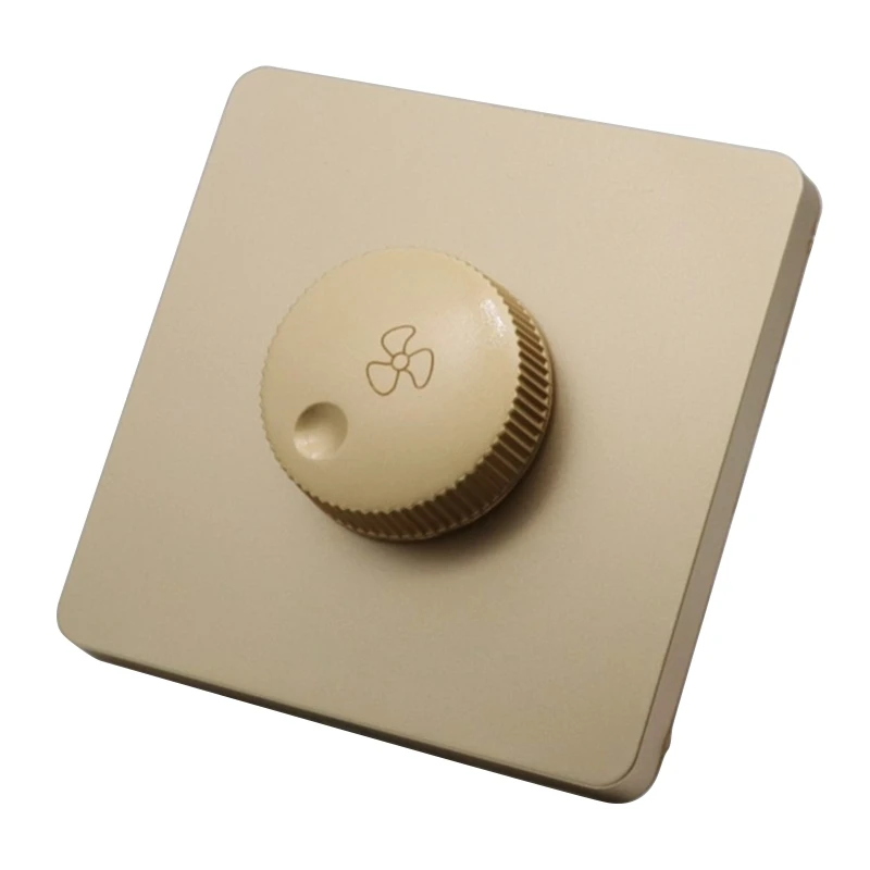 A6hb 220v ajuste universal interruptor de controle de velocidade do ventilador de teto interruptor de parede interruptor dimmer stepless velocidade do ventilador ajustador