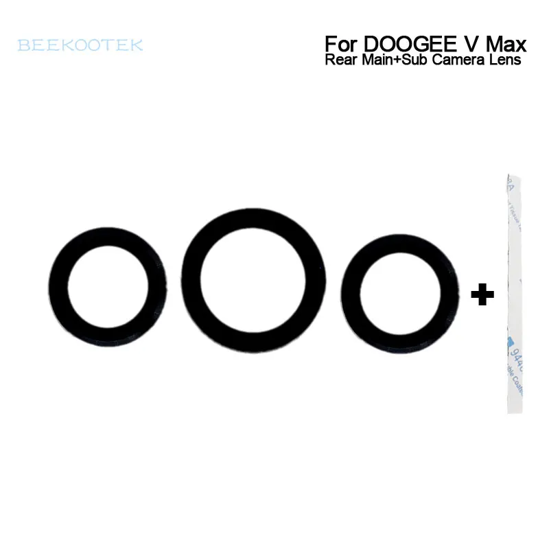 DOOGEE V Max Back Camera Lens New Original Rear Main Sub Camera Lens Glass Cover Accessories For DOOGEE V Max Smart Phone