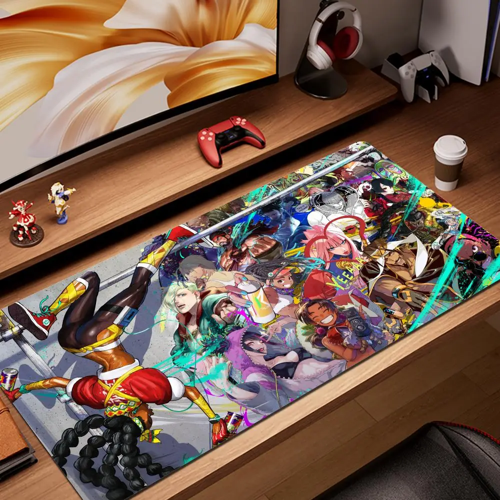 

Крутой коврик для мыши 90x40 см, настольный коврик для уличного истребителя, противоскользящий резиновый настольный коврик для ноутбука, коврик для киберспорта, компьютерная клавиатура, подарок бойфренду