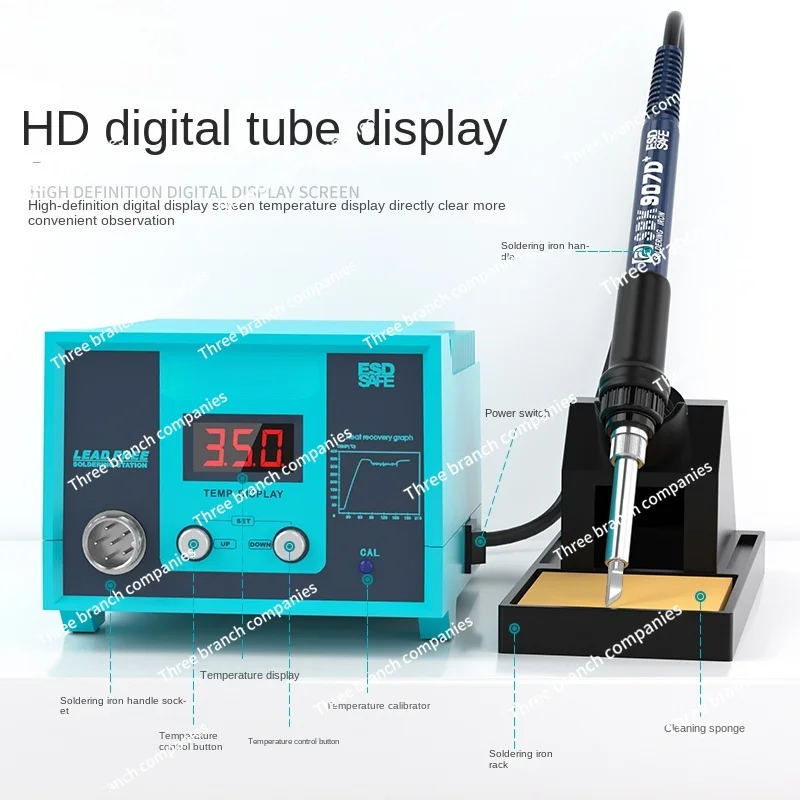 SBK936D welding  digital display electric soldering iron industrial grade  soldering iron automatic sleep adjustable temperature