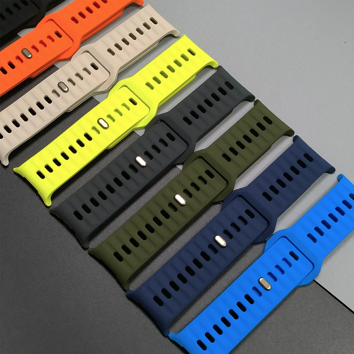 No Gaps Silicone Strap For Samsung Galaxy watch Ultra 2025 47mm Waterproof Band galaxy Watch Ultra 47mm Bracelet Sport Wristband