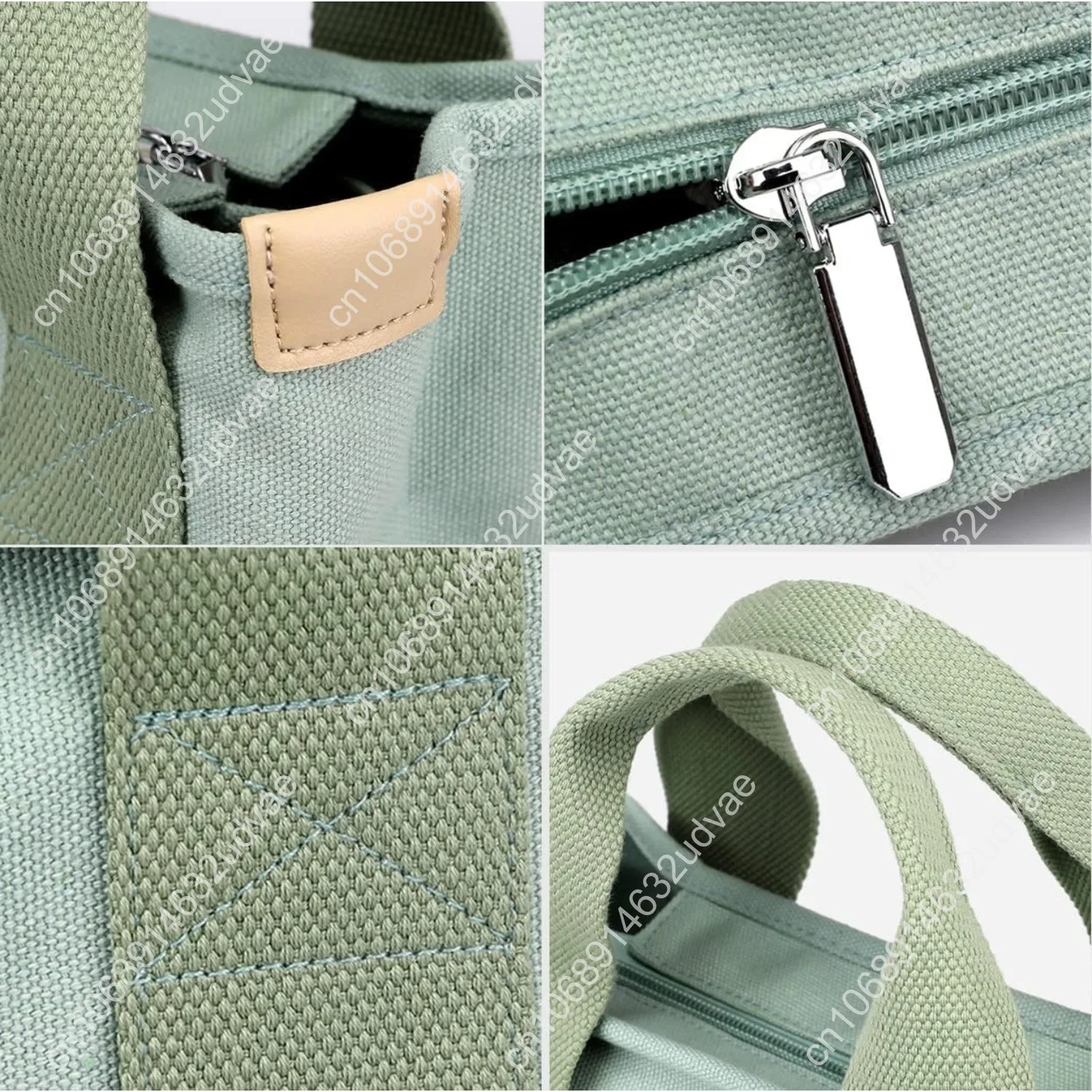 2025 Small Tote Bag with Zipper Tote for Women Canvas Crossbody Bag Shoulder Satchel Hobo Messenger Bag