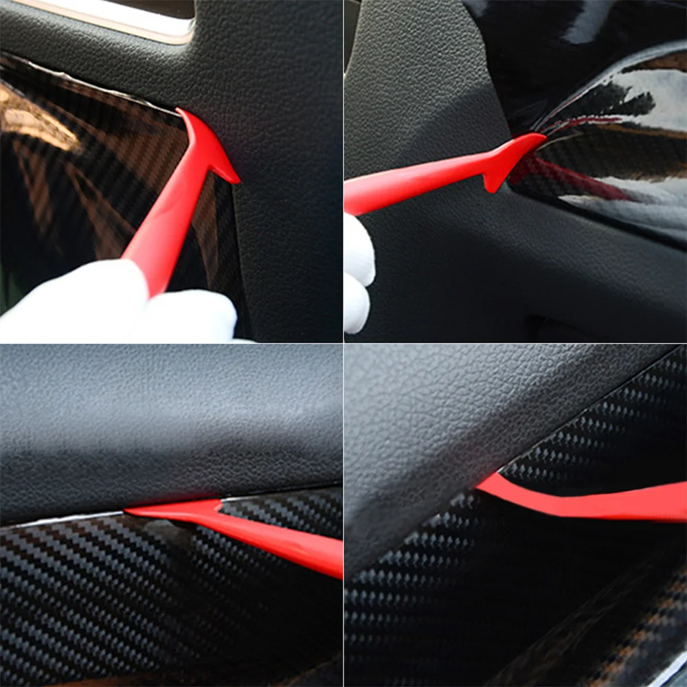 Car Vinyl Wrap Film Squeegee Scraper Edge-closing Detailing Tools For Automobile Film Sticking Car Styling Accessories