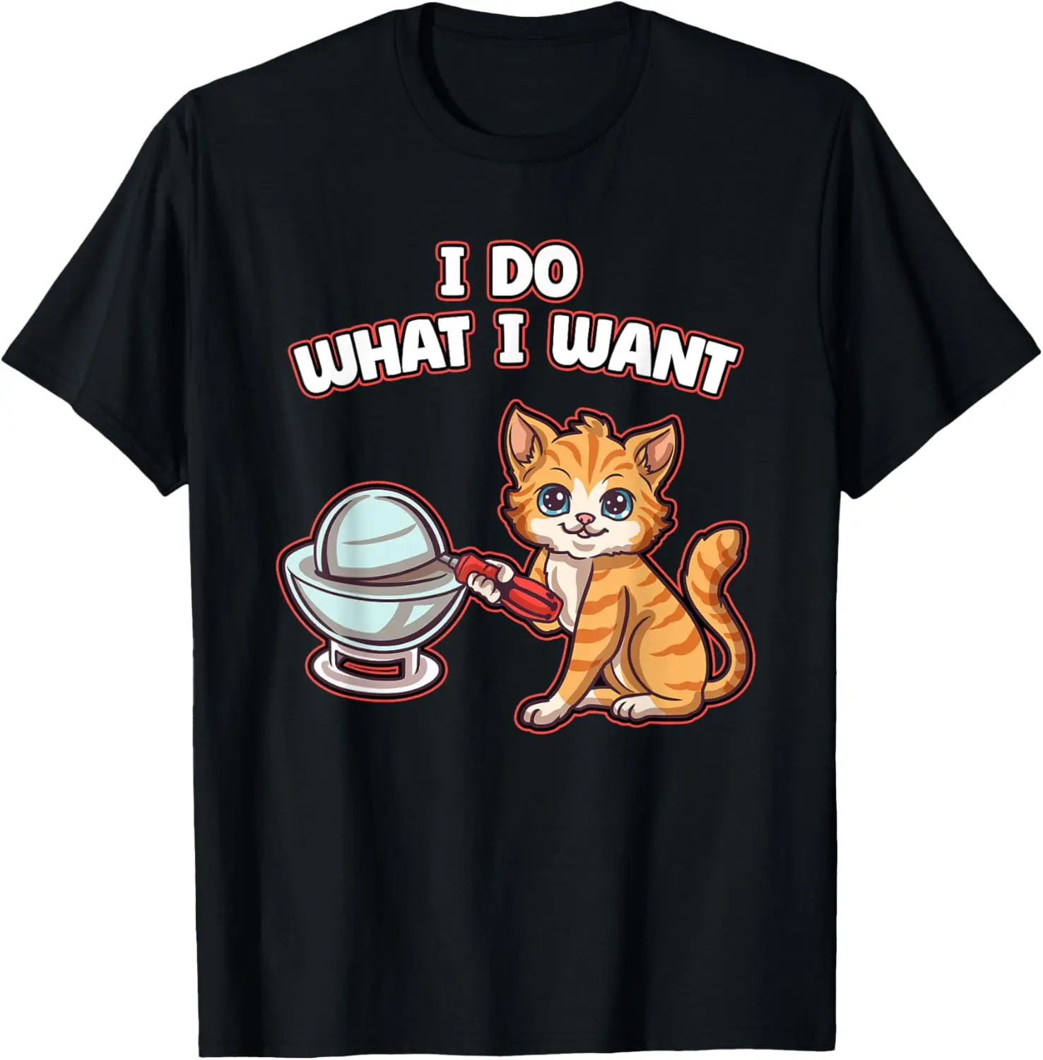 Cat Demon Core Nuclear Men Kids Women Funny Science T-Shirt My Body My Choice 100% Cotton Printing Shirts