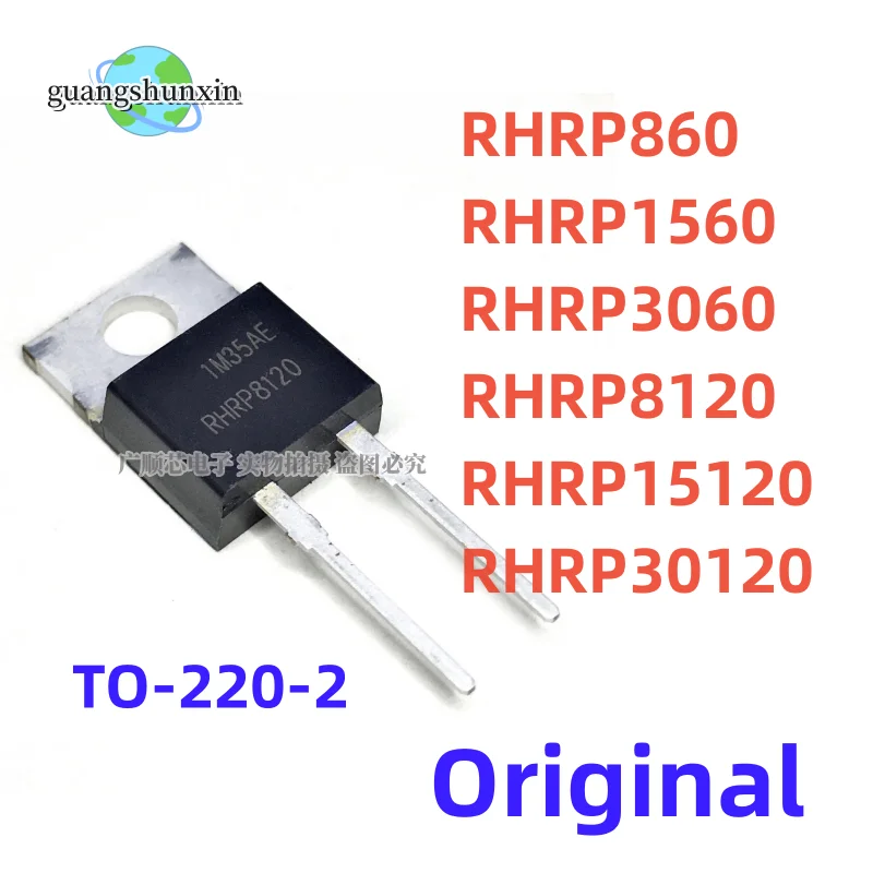 10PCS 100% New Imported Original RHRP860 RHRP1560 RHRP3060 RHRP8120 RHRP15120 RHRP30120 RHR30120 Fast Recovery Diode