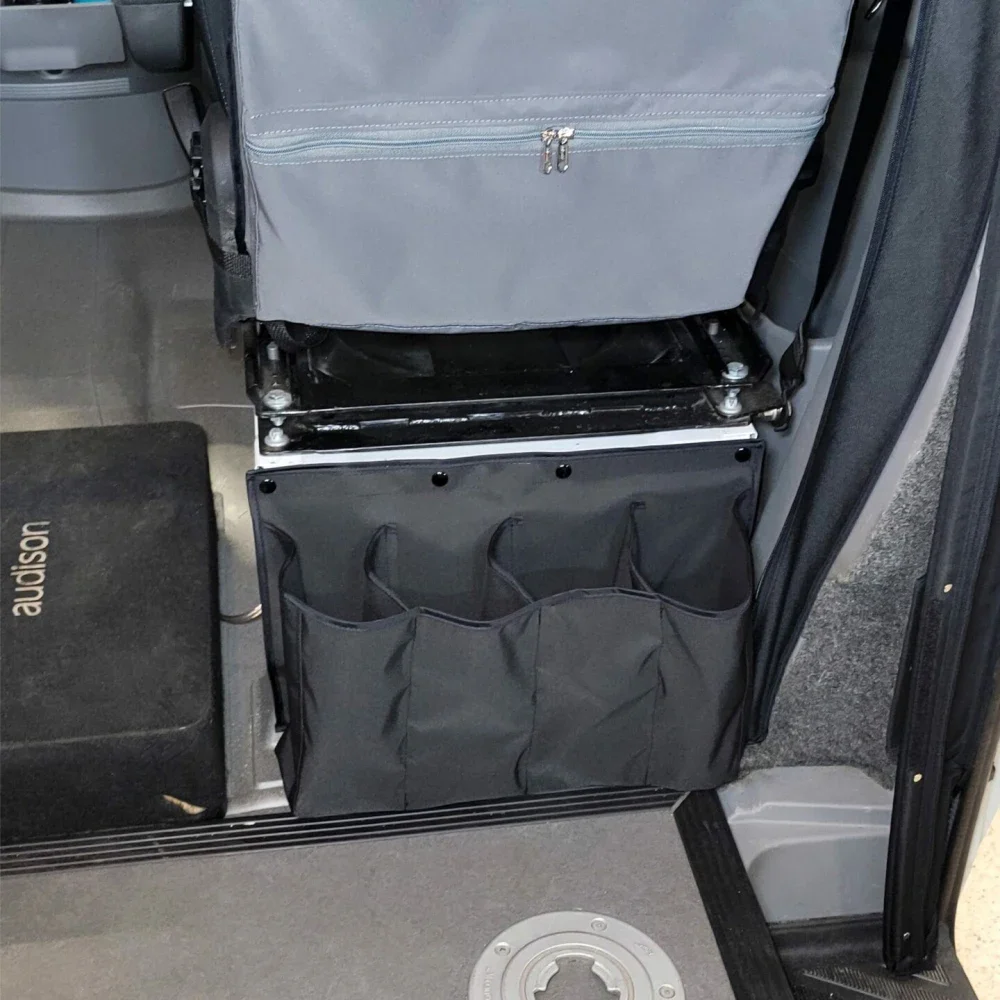 10-Zoll 4-Fach RV Wohnmobil Schuhaufbewahrungstasche Mehrfach-Taschen RV Wandmontage Aufbewahrungslösung für Wohnwagen Reisemobil – Detail 6