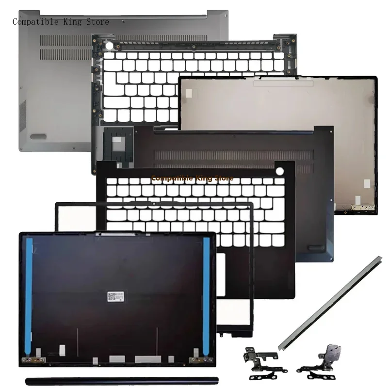 L New Housings For Lenovo ThinkBook 13s G2 ITL K3-ACN Laptop LCD back cover Front Bezel Hinges Palmrest Bottom Case Replacement