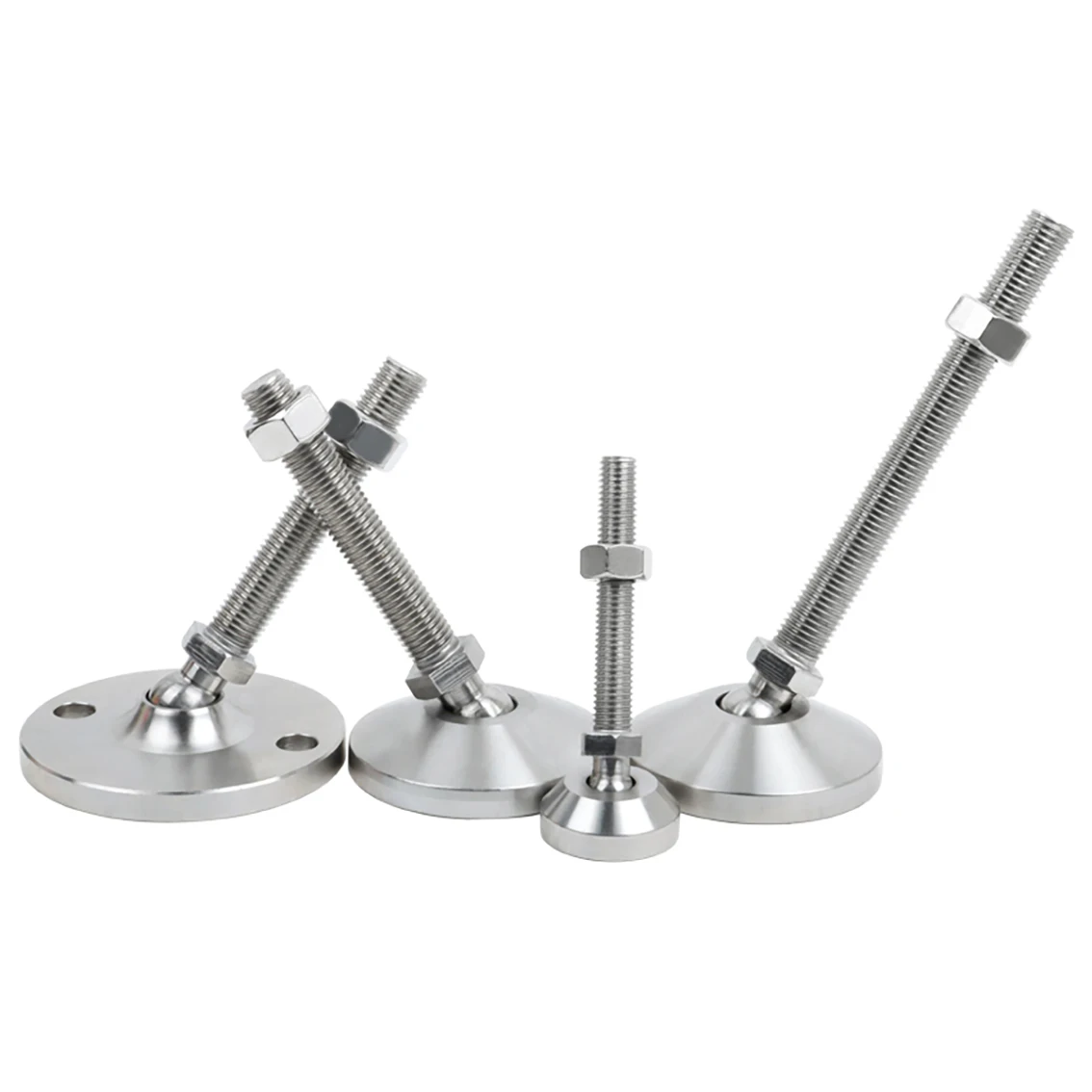 

Универсальная регулируемая опорная подставка/подушка для оборудования, механическая регулировка, фиксированное основание, диаметр 100 мм