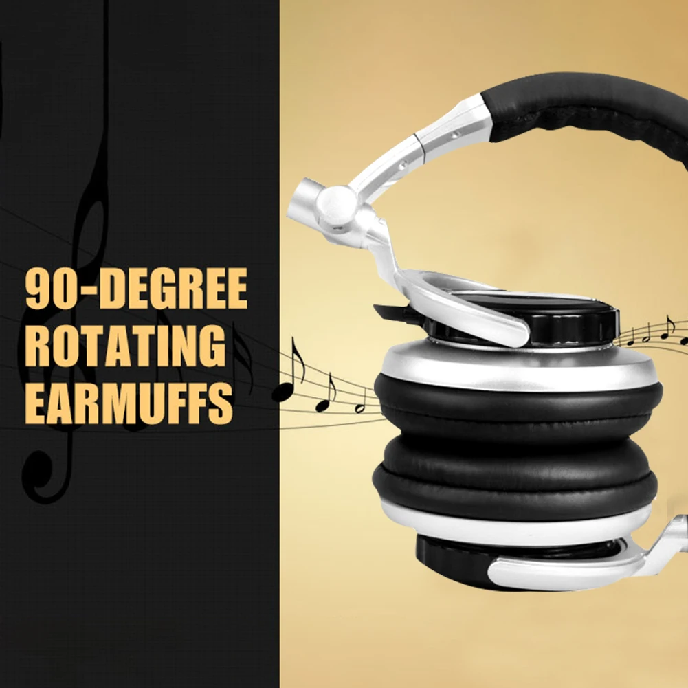 หูฟังแบบมีสาย SENICC ST-80 เสียงเบสหนักแน่น HIFI สำหรับสตูดิโอ ดีเจ และฟังเพลง