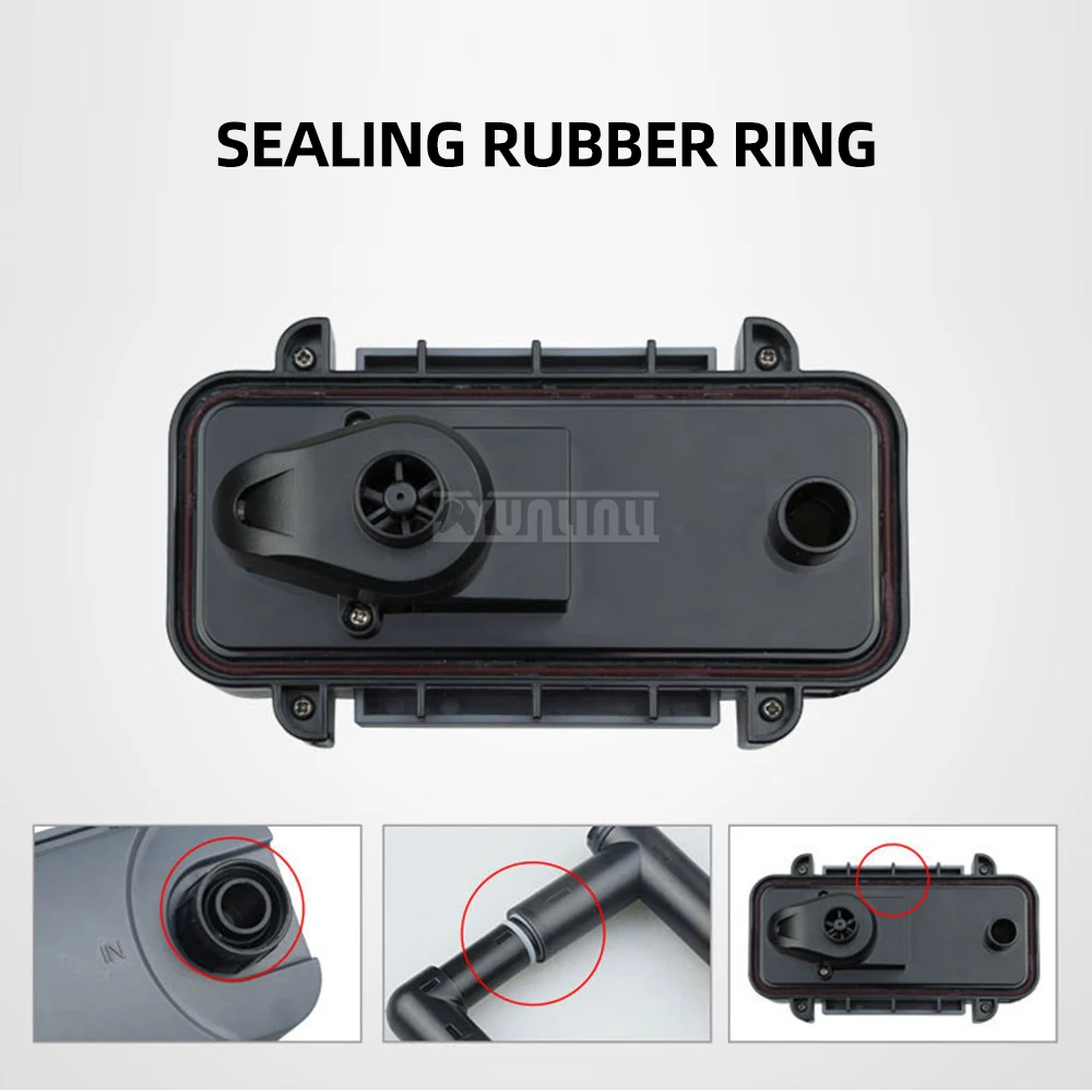 for Clear Water Circulation And Oxygenation;Aquarium Fish Tank Wall Mounted Filter Tropical Fish Feces Filtration System 