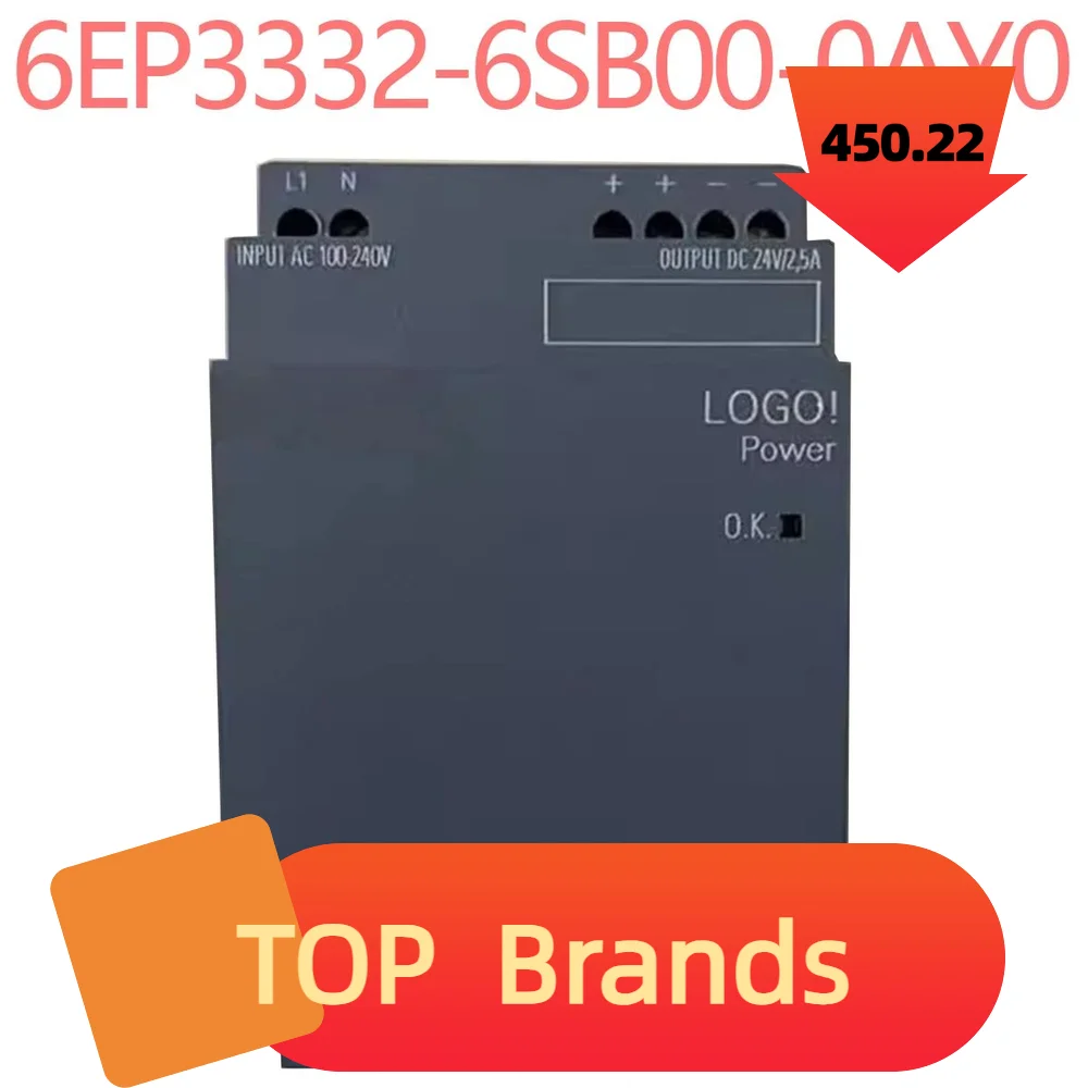 

100%NEW ORIGINAL 1 Year Warranty Power Supply 6EP3332-6SB00-0AY0 Module