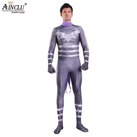 Cosplay Costume ONE PUNCH-MAN Speed-O'-Sound Sonic Zentai Suits Jumpsuit Anime Men Boys Halloween Carnival Bodysuit Costume