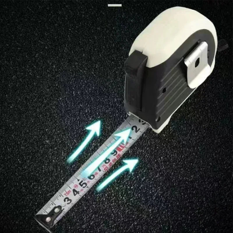 Imagem -05 - Fita Métrica de Madeira de Alta Precisão Resistente ao Desgaste Impermeável Travamento Automático Revestimento Profissional Regra do Medidor Espessamento 3m 5m